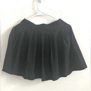 Pleated Women’s Tennis Skirts Black S Running Shorts Athletic Golf Skorts